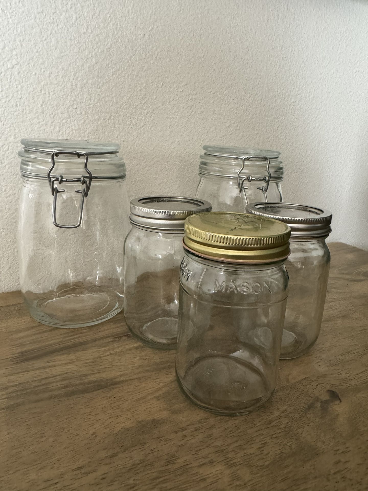 Glass Jars With Lids