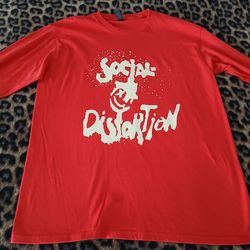 Social Distortion long sleeve shirt (large)
