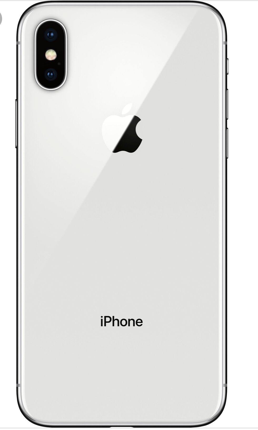 Apple iPhone X - 64GB Silver Unlocked