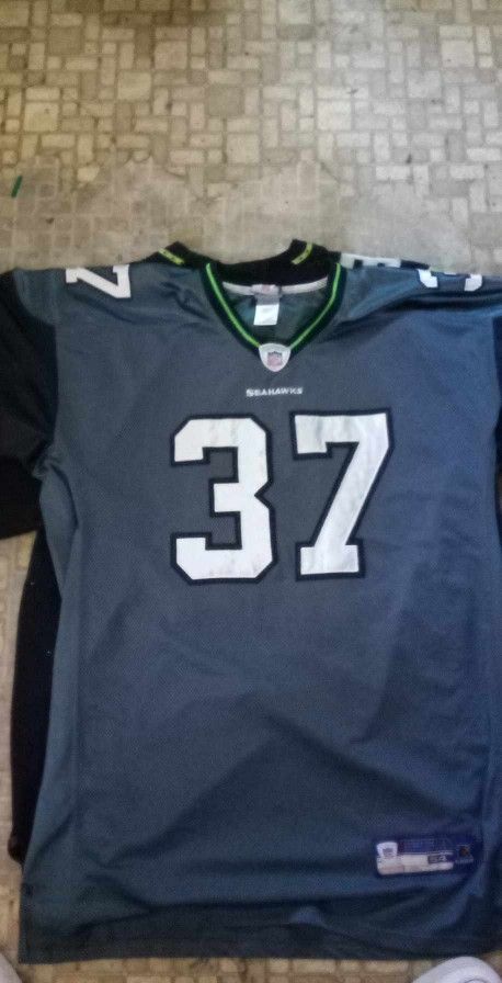 2 Seattle Seahawks Stitched Authentic NFL Jerseys