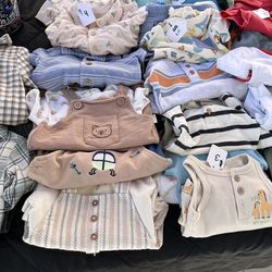 Baby Boy Clothes Size Newborn to 6-9 months