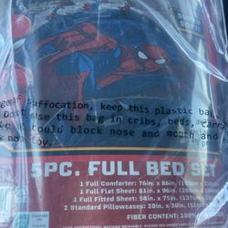 Spider-Man  Full Bed Set