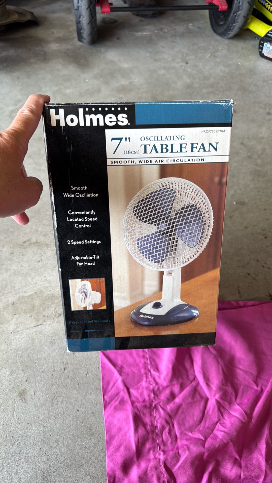 Table fan