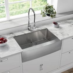 Modern Stainless Steel Farmhouse Apron Kitchen Sink