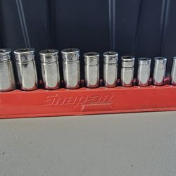 SNAP ON 12 Point Shallow Socet  11 Peace set. 