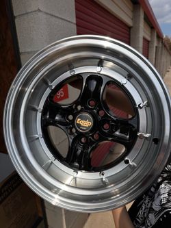Work Equip 40 15x8 4x100 4x114.3 - Set of 4