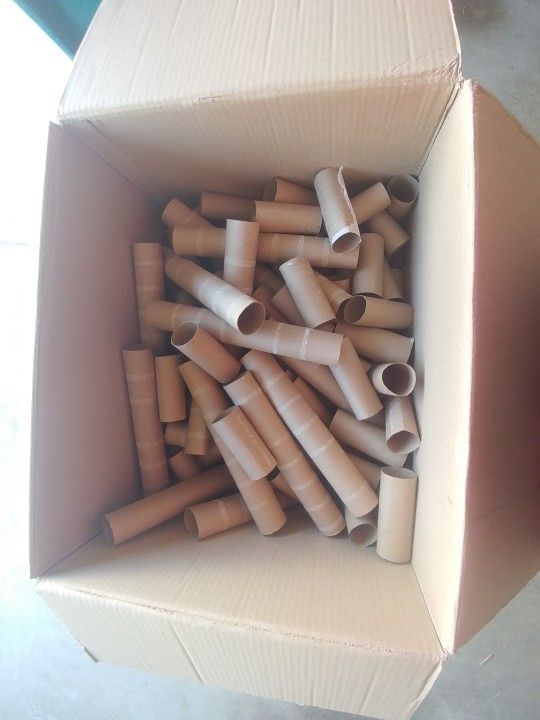$35 Box Of TP And Paper Towel Rolls