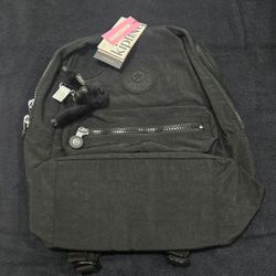 Kipling.  Backpack. Black Noir RILEY 