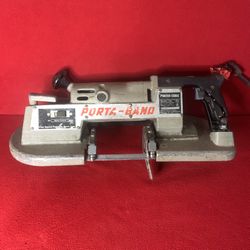 Porter Cable Porta Band 725 2 speed Band saw 