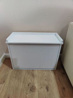 White Shoe Cabinet