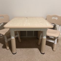 Toddler table with chairs