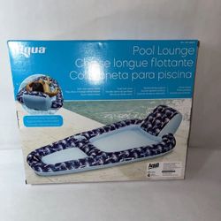 aqua pool lounger inflatable extra long Brand new 