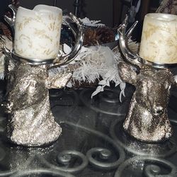 Candle holder Set Xmas/set De Candeleros De Xmas
