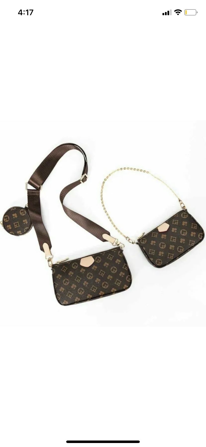 Fashion 3in1 handbags designer shoulder luxury leather messenger crossbody bags