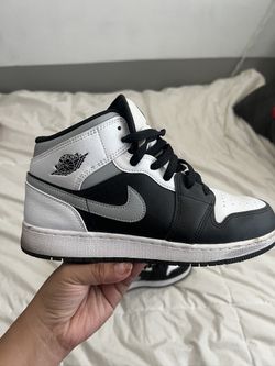 Jordan 1 Mid White Shadow(GS)