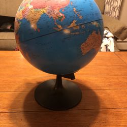 World globe for kids room