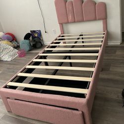 Pink Twin Bed Frame 