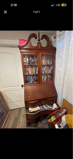 Antique book case