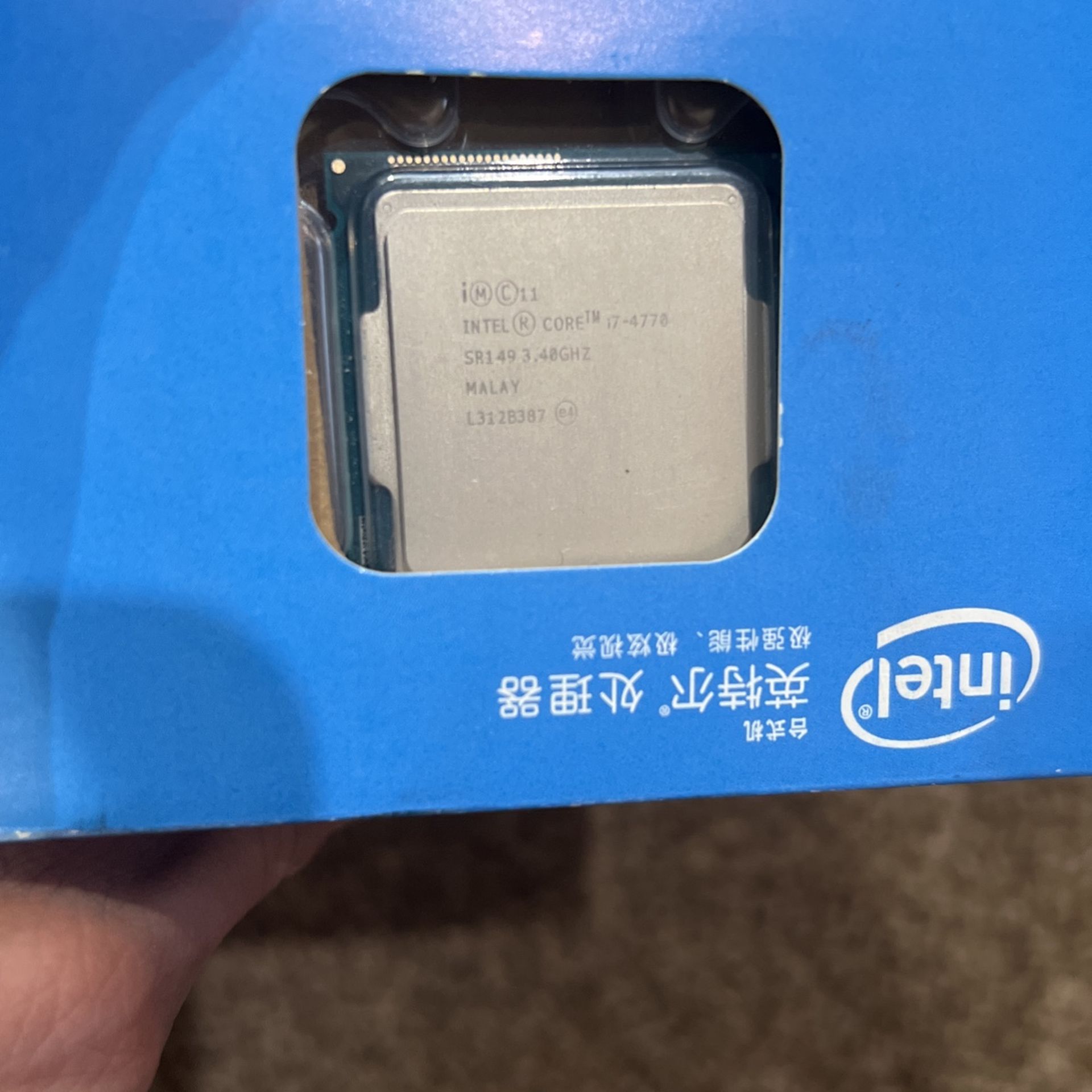 Intel I7-4770 3.40GHz 8mb LGA1150