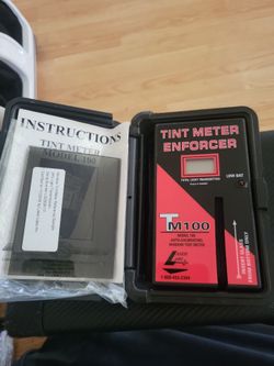 Legal tint meter reader