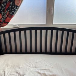Queen Headboard Navy Blue 