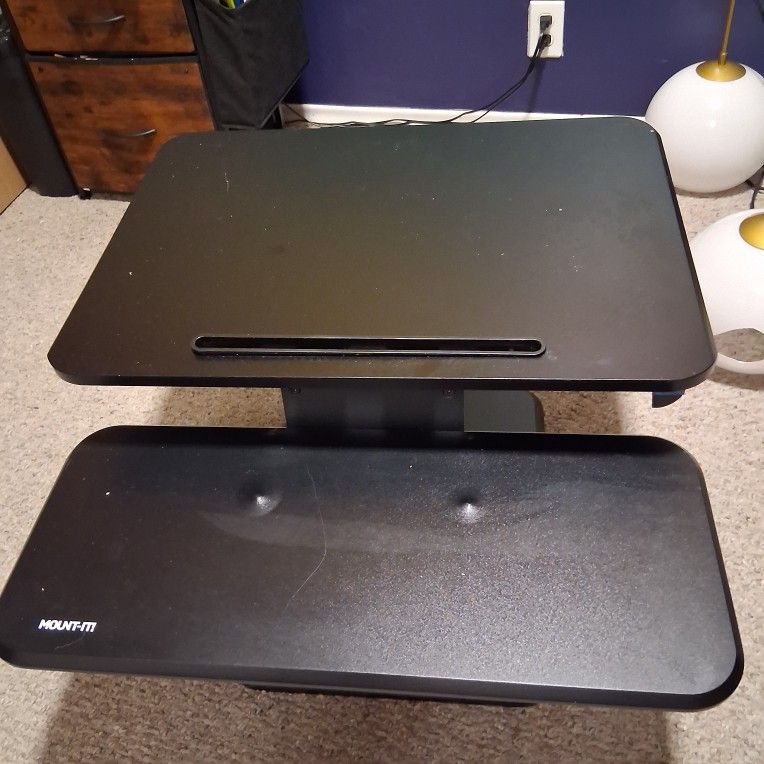 standing desk for table top