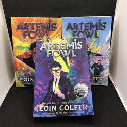 3 Artemis Fowl Books, #1-3
