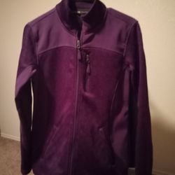 Plum Purple Zip Up Fleece