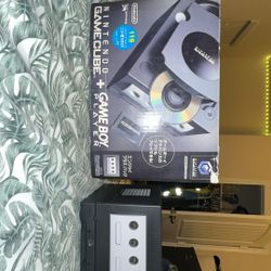 GameCube + Gameboy Player 