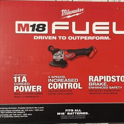 Milwaukee Fuel M18 Variable Speed Grinder 2888-20