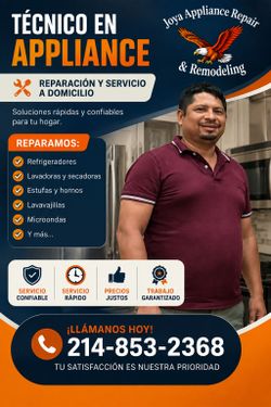 Appliances repair