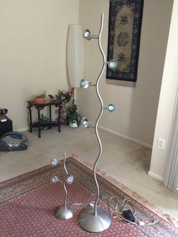Floor Lamp And Table Lamp