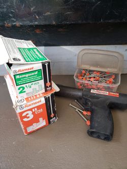 Ramset Gum /Pistola Para Croqueto
