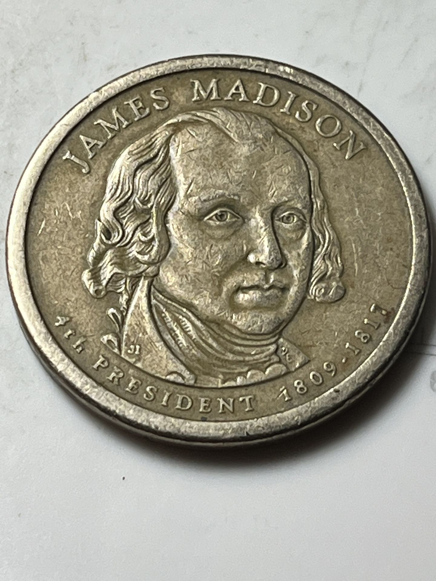 James Madison 2007 D Dollar