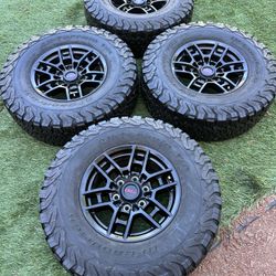 OEM TRD Pro Rims And Tires 16 Inches Rims Tires Tacoma 4Runner 