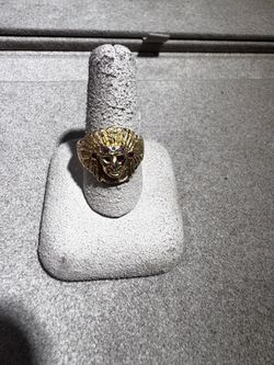14k Indian head ring