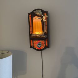 Vintage Old Style Beer Lamp