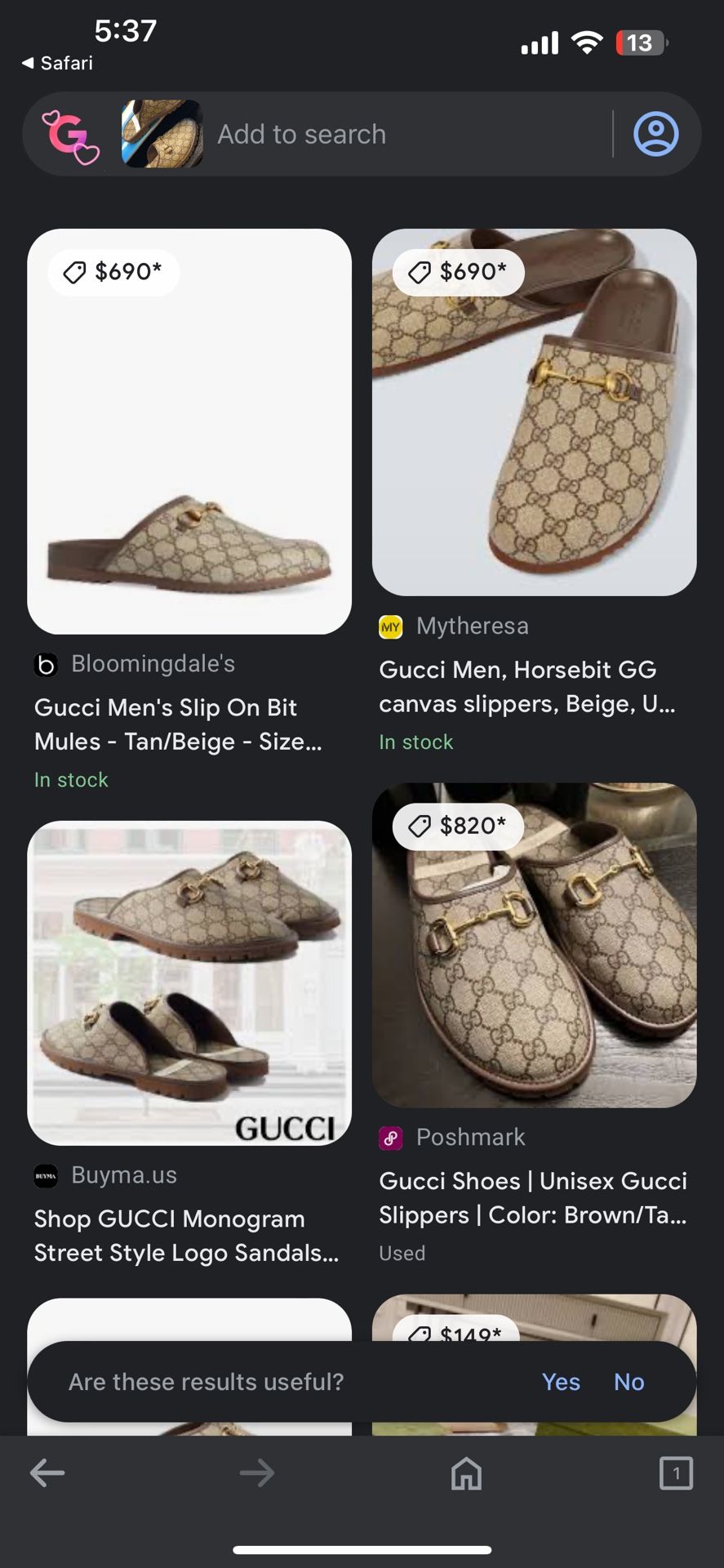 Gucci Shoes