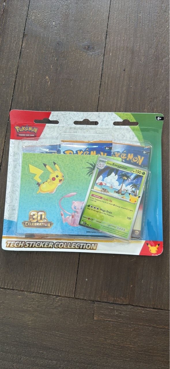 Pokémon 30th Celebration Tech Sticker Collection for Sale in Riverside ...