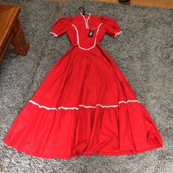 Beatific Vintage Prairie Dress - Halloween Costume