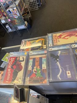 CGC Graded Comic Book Lot – Marvel & DC
