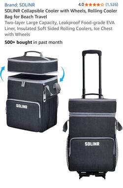 STLINR new collapsible cooler W wheels