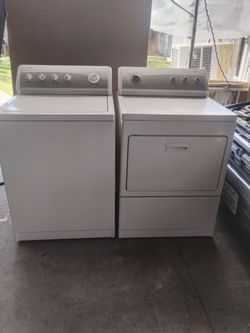 SET KENMORE WASHER 700 AND DRYER GAS 700 VERY GOOD WORKING