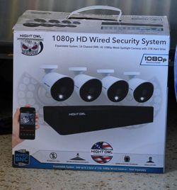 Night Owl 1080p HD Wired Security System