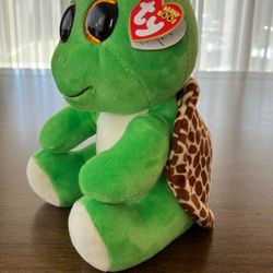 New 🐢 "Shell-ebrate" Love! Ty Beanie Boo: Zippy the Turtle (9”)