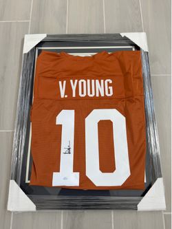 Vince Young Signed Texas Longhorns Jersey (Certified)