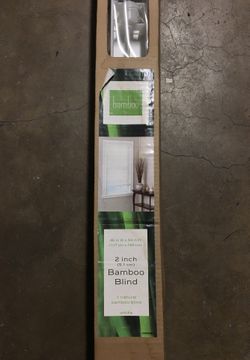 Bamboo blinds