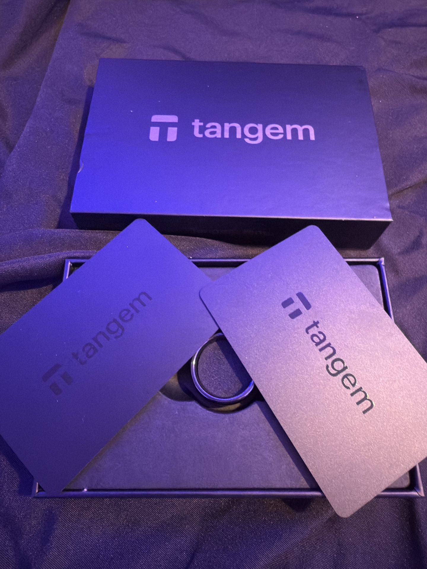 Tangem Wallet Ring & 2 cards