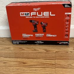 Milwaukee M12 FUEL 2-Tool Combo Kit (Model #3497-22)