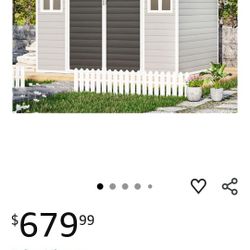 Shed WELYAS brand NEW IN BOX WEIGHT 250LBS